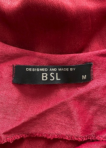 Bordo Keten Drapeli Uzun Elbise - Görsel 3