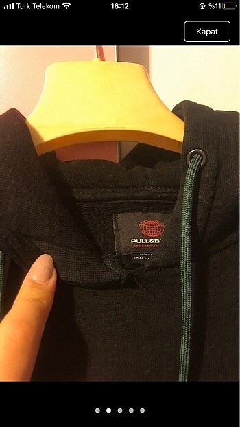 Pull and Bear pull and bear siyah sweatshirt