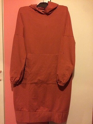 pembe sweatshirt tunik