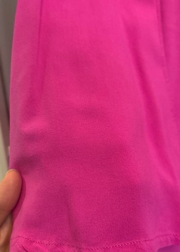s Beden pembe Renk Düğmeli Pembe Kadın Gömlek