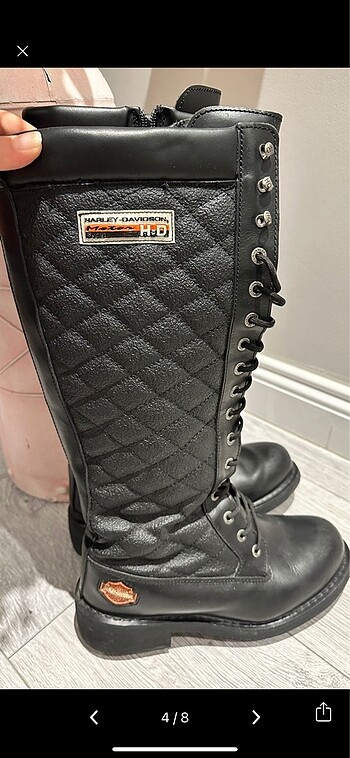 39 Beden siyah Renk Harley Davidson çizme