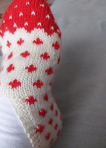 5 şiş ceyizlik patik istenilen renk yapilir - Görsel 4