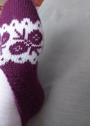 5 şiş ceyizlik patik istenilen renk yapilir - Görsel 3