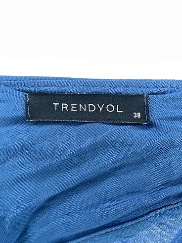 38 Beden mavi Renk Trendyol & Milla Uzun Elbise %70 İndirimli.