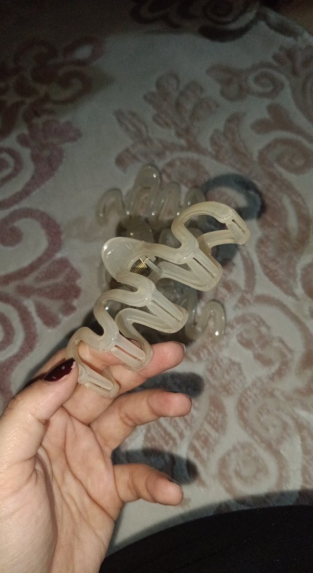 Bej Dalgalı Tırnak Süsü Seti - Görsel 3