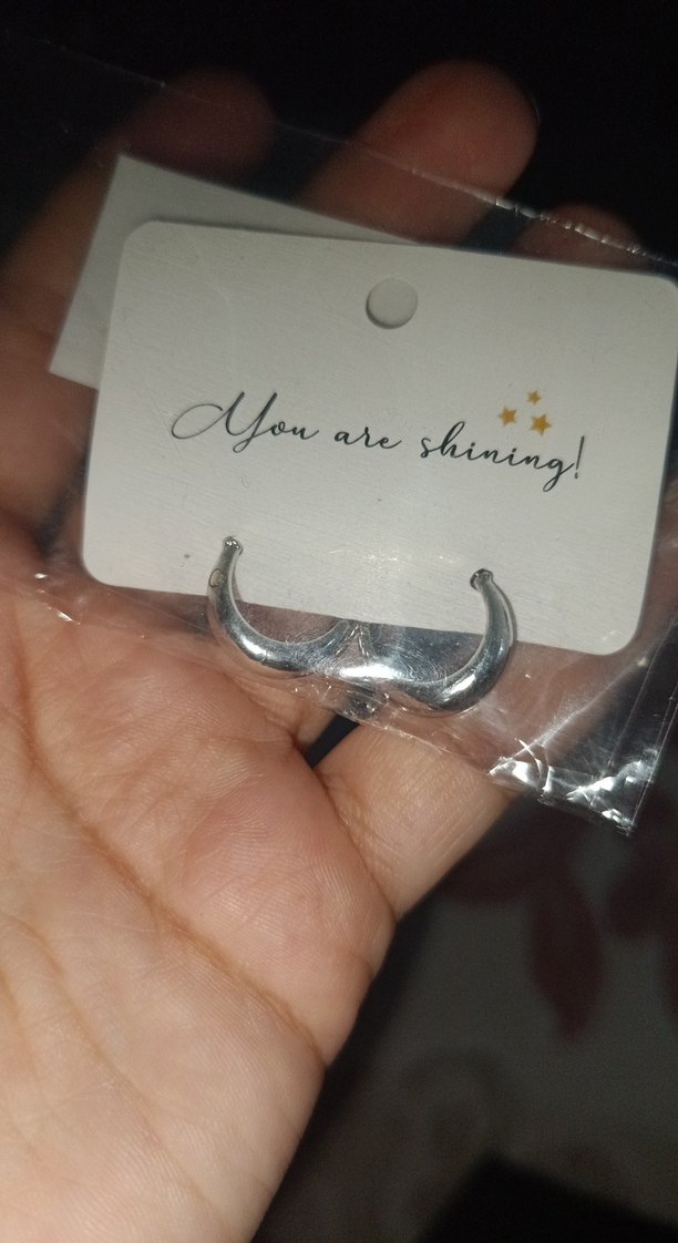 ufak küpe metal renk - Görsel 2