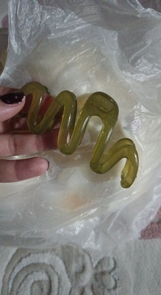 Parlak Haki Kadın Saç Tokası Seti - Görsel 3