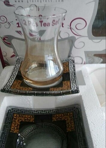 12 PARÇA ÇAY SETİ KUTULU SIFIR ÜRÜN 