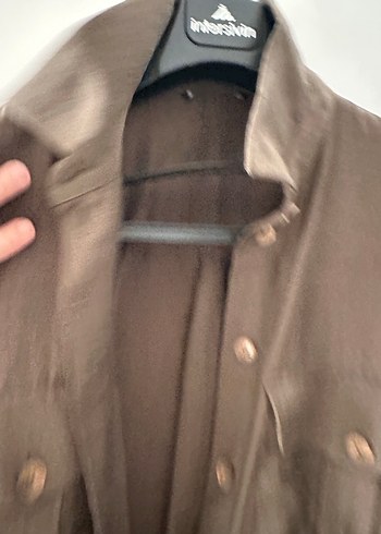 Bej Uzun Kollu Keten Kadın Tulum - Görsel 4