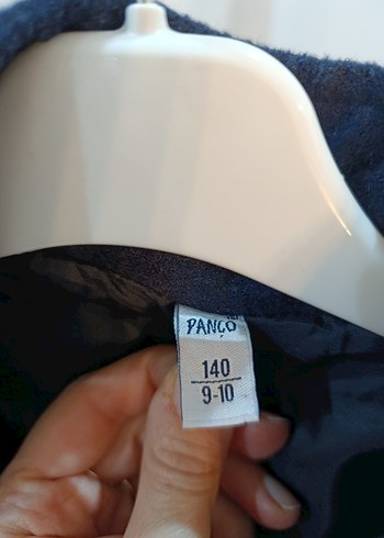 Lacivert Kapüşonlu Erkek Çocuk Kaban - Görsel 6