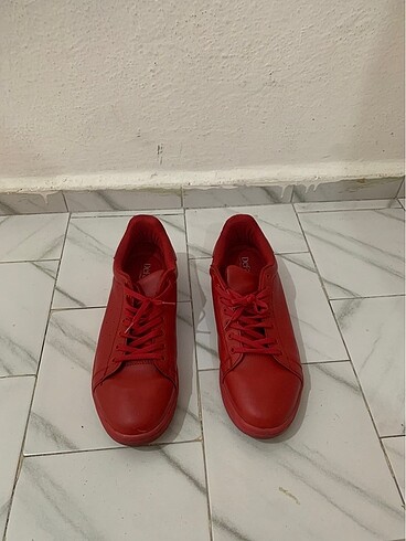 Erkek Kırmızı Sneaker Ayakkabı