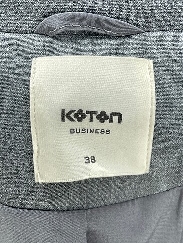 38 Beden gri Renk Koton Blazer %70 İndirimli.