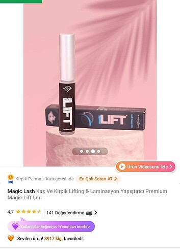 MAC Kirpik sabitleyici