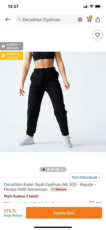 Decathlon eşofman altı