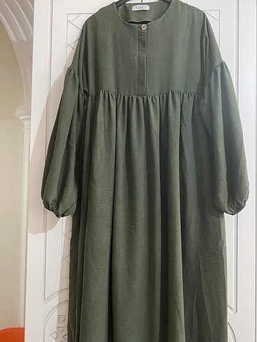 Emare collection keten elbise