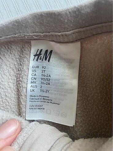 H&M Hm mufin tulum