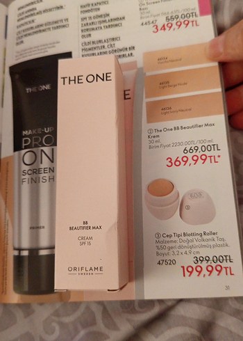 Oriflame The One BB Beautifier Max Krem SPF 15