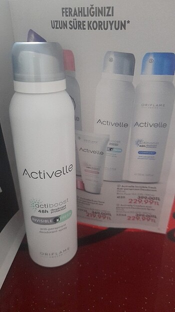 Activelle deodorant sprey 