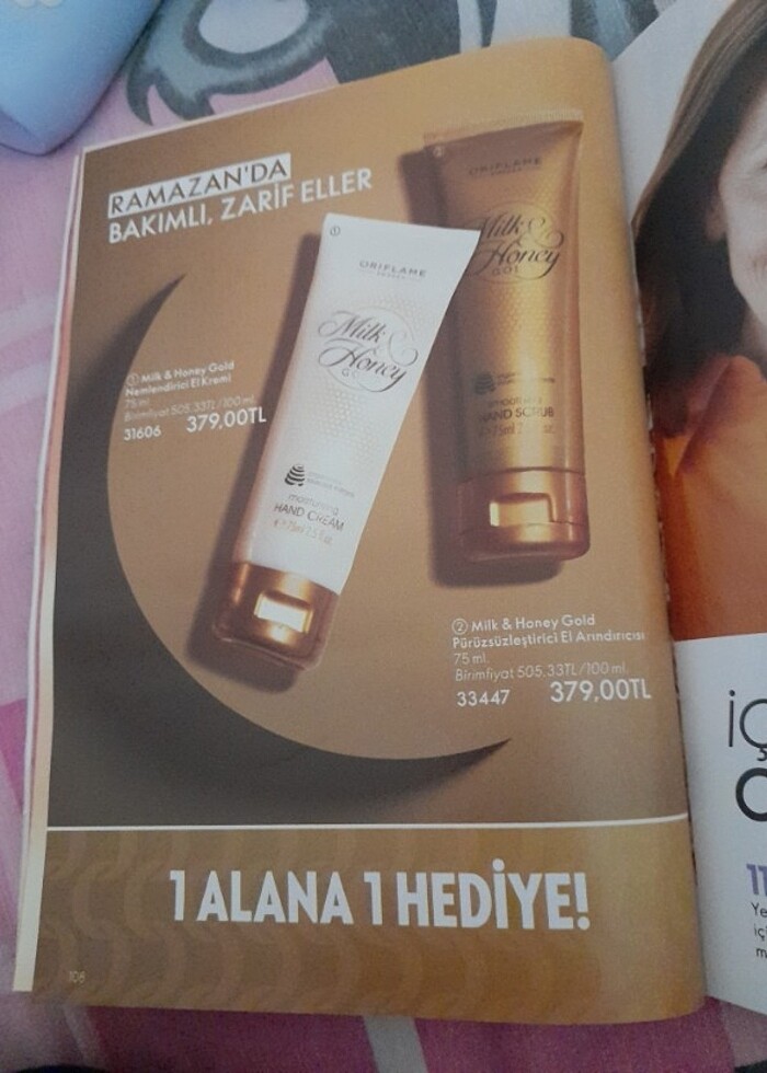 Milk honey el bakım seti  - Görsel 2