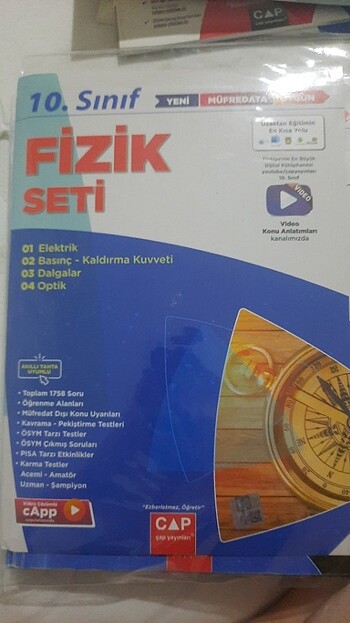 Çap 10.sınıf fasikül fizik set