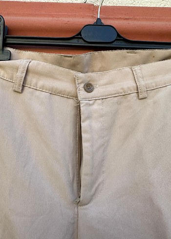 xl Beden Regular Fit bej kadın Pantolon
