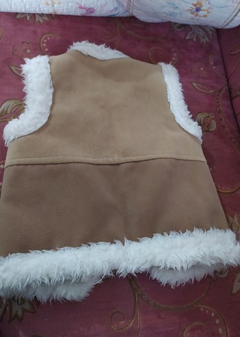 Kürklü Midi Yelek - Görsel 3