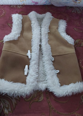 Kürklü Midi Yelek - Görsel 5