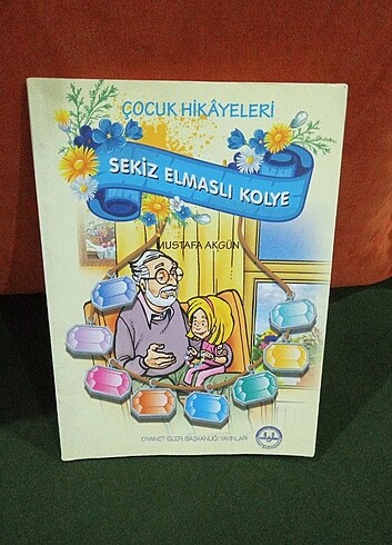 8 elmaslı kolye