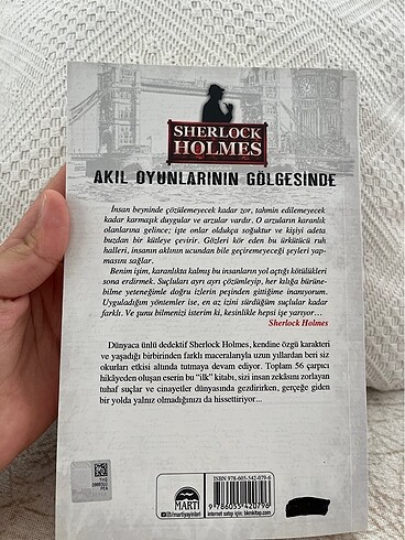  Beden SHERLOCK HOLMES akıl oyunlarının gölgesinde