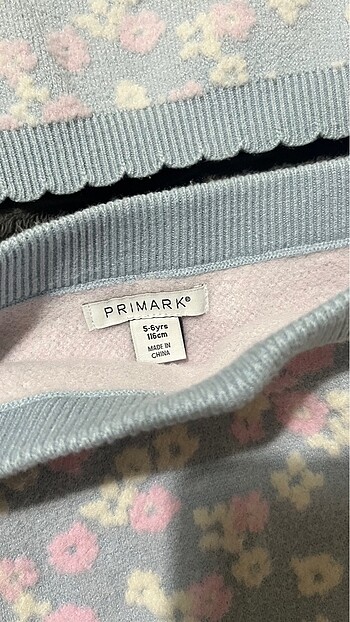 6 Yaş Beden PRIMARK marka kız cocuk elbise takım