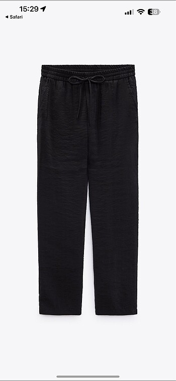 Zara dökümlü pantolon