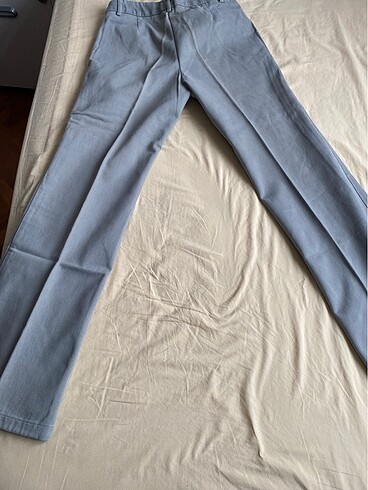 38 Beden gri Renk Cotton Bar 38 beden pantolon