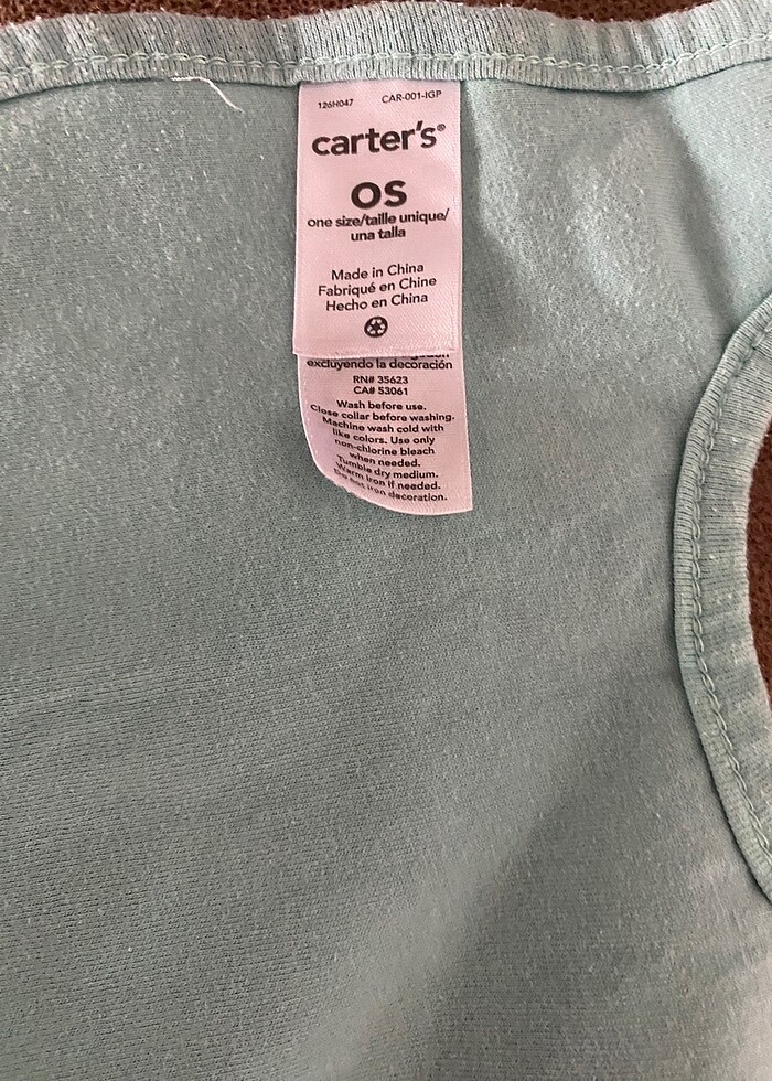 Carters mama önlüğü - Görsel 4