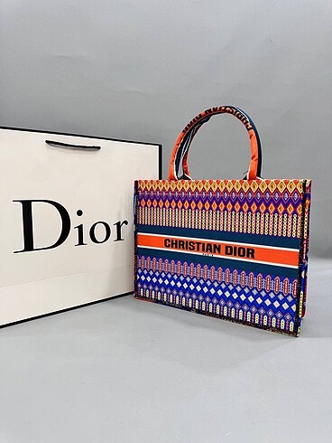Dior Christian Dior dokuma kadın çanta