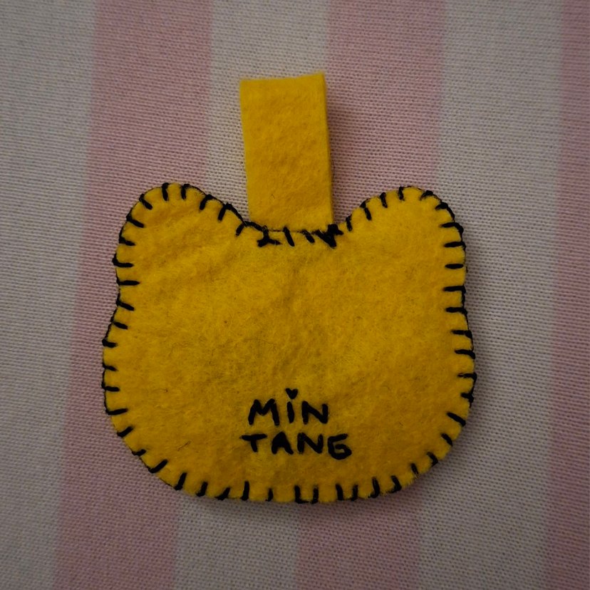 Siyah Kedi Figürlü Anahtarlık BTS SUGA KEDİSİ - Görsel 3