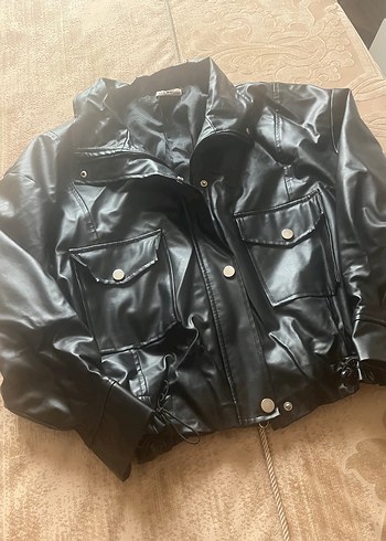Kadın Deri Ceket - Görsel 3
