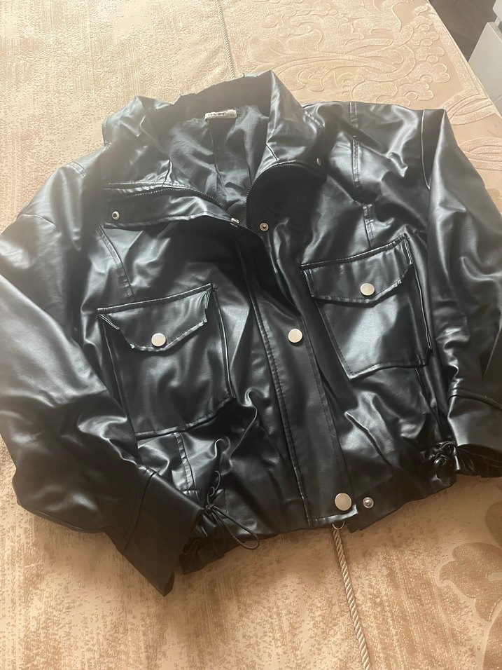 Kadın Deri Ceket - Görsel 3