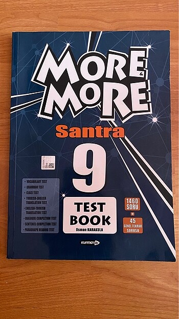 9.sınıf test kitabı more and more