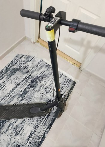 Siyah elektirikli Scooterı - Görsel 5