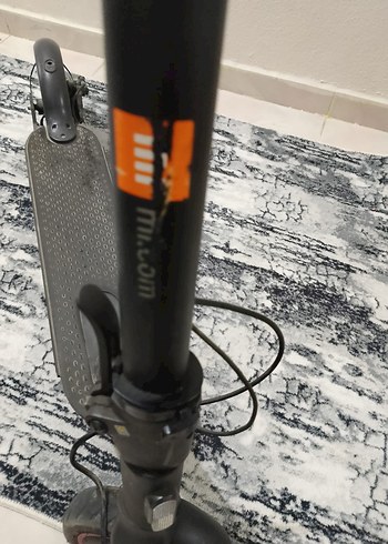 Siyah elektirikli Scooterı - Görsel 10