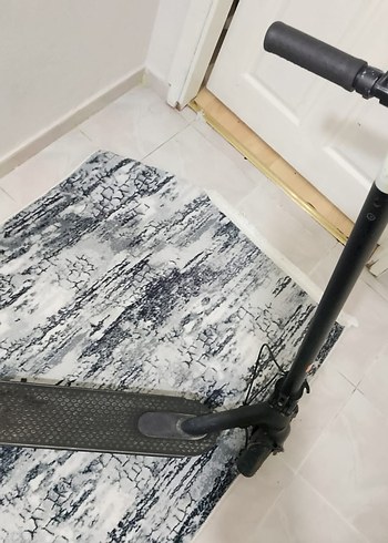 Siyah elektirikli Scooterı - Görsel 6