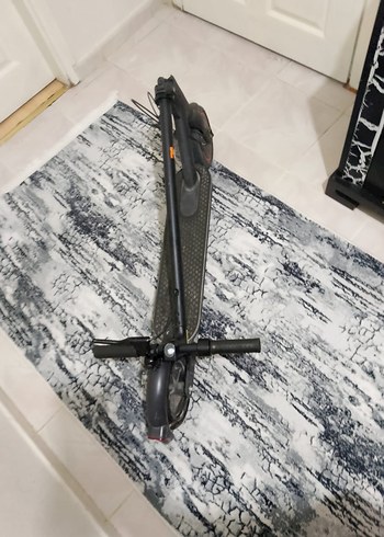 Siyah elektirikli Scooterı - Görsel 7