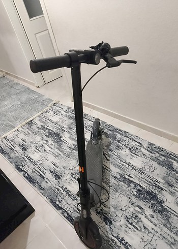 Siyah elektirikli Scooterı - Görsel 8