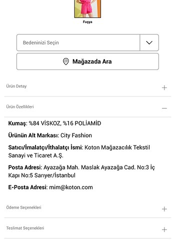 Koton Düğmeli V Yaka Kısa Kollu Mini Pembe Gömlek