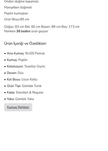 48 Beden pembe Renk LC Waikiki Pembe Kadın Poplin Tunik