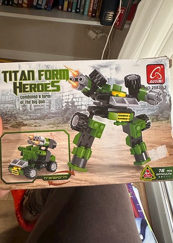 Titan Form Heroes Lego Seti - 76 Parça