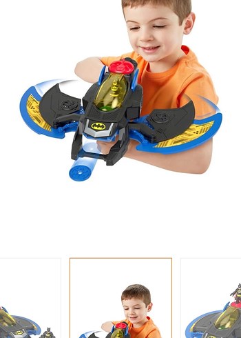 Batman Temalı Mavi Kanatlı Aksiyon Figürü - Görsel 7