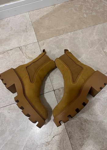 Zara Bej Platform Topuk Bot - Görsel 7