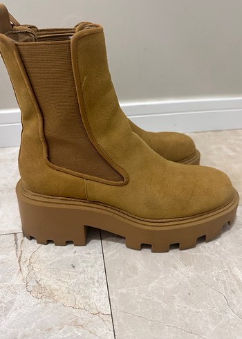 Zara Bej Platform Topuk Bot - Görsel 4