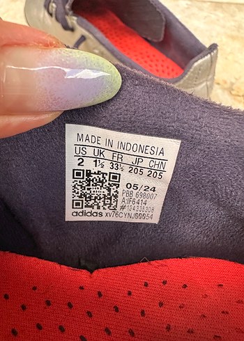 Adidas Gri çocuk Futbol Ayakkabısı - Görsel 4